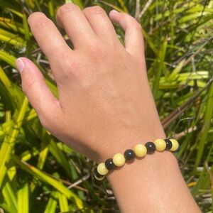 Handmade Pollinator’s Pride Bracelet 🐝